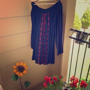 🌻 Boho off the shoulder dress